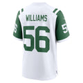 CAdoa NY.Jets #56 Quincy Williams White Alternate Game Jersey