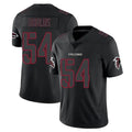 A.Falcons #54 Brandon Dorlus Player Black Impact Limited Game CAdoa Stitched Jerseys