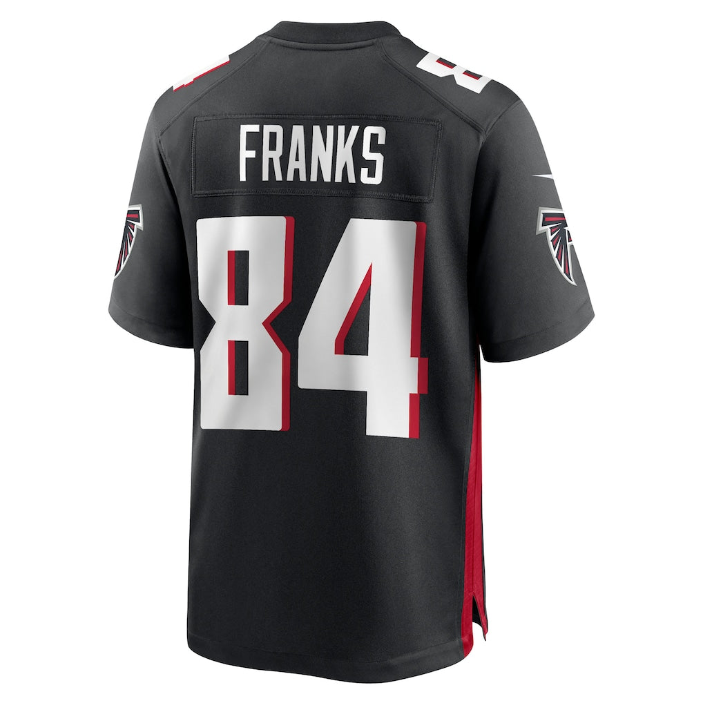 CAdoa A.Falcons #84 Feleipe Franks Black Team Game Jersey