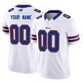 Custom B.Bills White Vapor F.U.S.E. Limited Home Game Any Name & Numbers CAdoa Stitched Jerseys