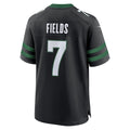 CAdoa NY.Jets #7 Justin Fields Stealth Black Game Jersey