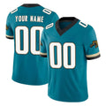 Custom J.Jaguars Teal Prowler Throwback Vapor F.U.S.E. Limited Home Game Any Name & Numbers CAdoa Stitched Jerseys