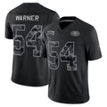 CAdoa SF.49ers #54 Fred Warner Player Black Limited 2026 Salute to Service Home Game Stitched Jerseys