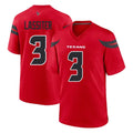 H.Texans #3 Kamari Lassiter Player Red Alternate Home Game CAdoa Stitched Jerseys