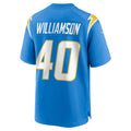 CAdoa LA.Chargers #40 Kendall Williamson Powder Blue Team Game Jersey