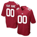 Custom NY.Giants Red Home Game Any Name & Numbers CAdoa Stitched Jerseys