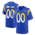 Custom LA.Rams Royal Home Game Any Name & Numbers CAdoa Stitched Jerseys