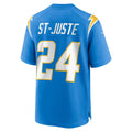 CAdoa LA.Chargers #24 Benjamin St-Juste Powder Blue Team Game Jersey