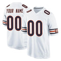 Custom C.Bears White Home Game Any Name & Numbers CAdoa Stitched Jerseys