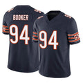 C.Bears #94 Austin Booker Player Navy Vapor F.U.S.E. Limited Home Game CAdoa Stitched Jerseys