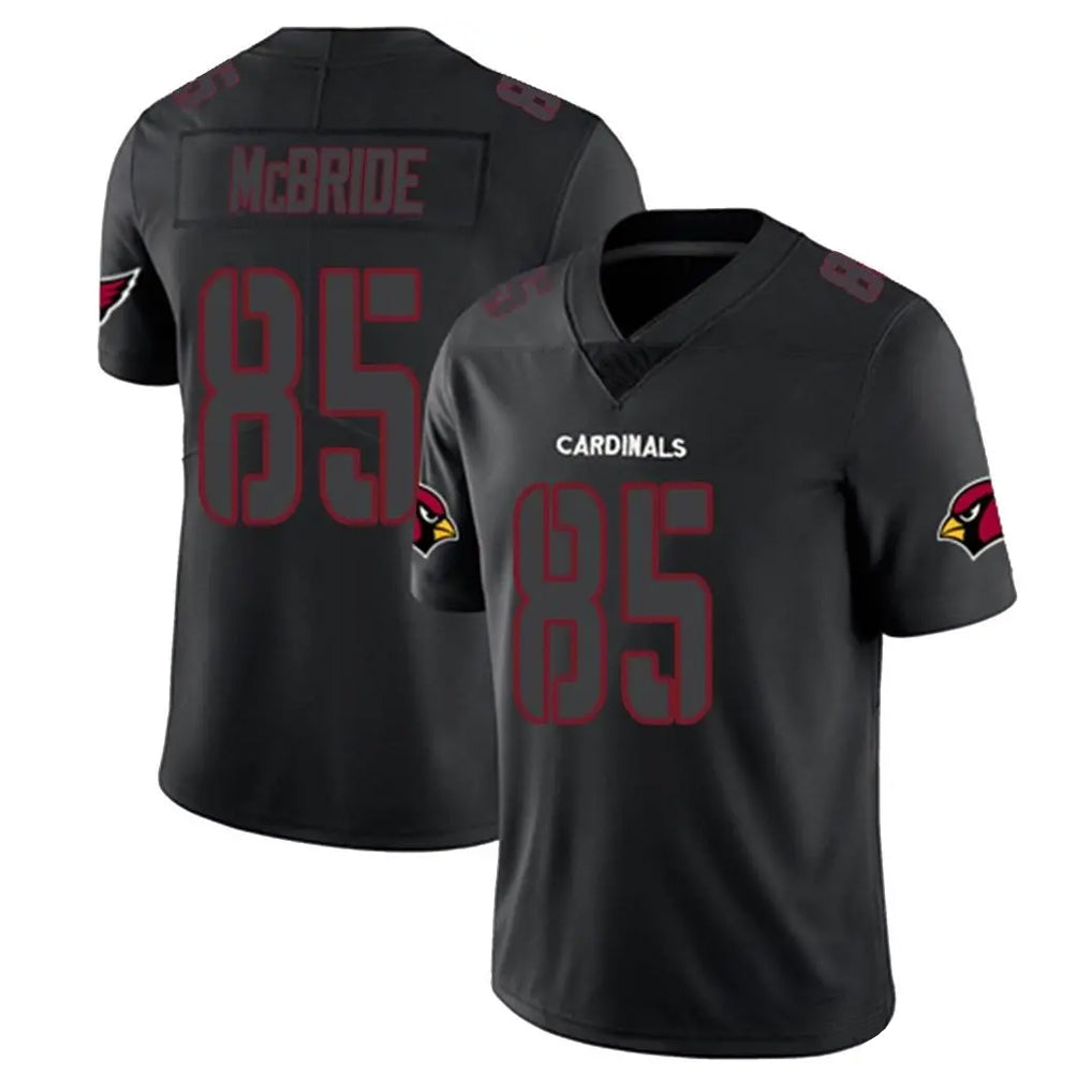 A.Cardinals #85 Trey McBride Player Black Impact Limited Home Game beagls Stitched Jerseys