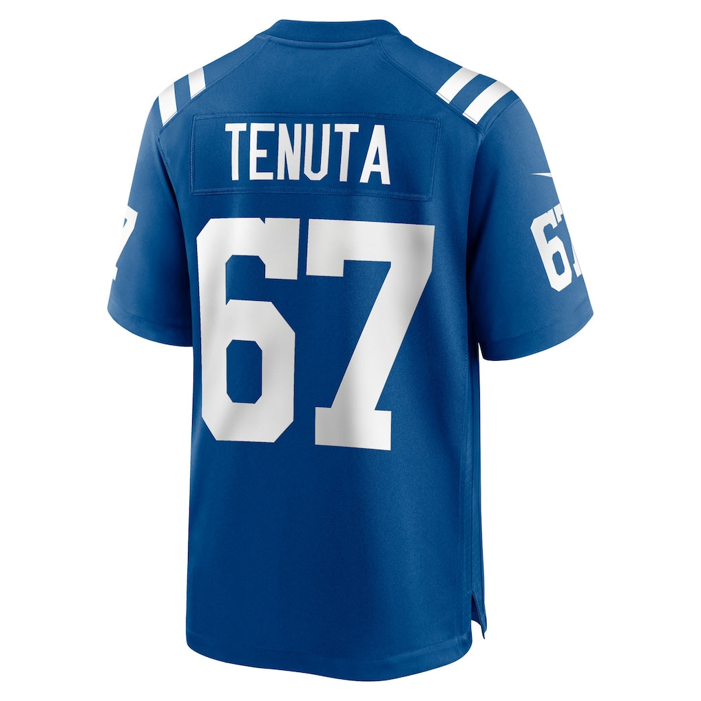 CAdoa IN.Colts #67 Luke Tenuta Royal Team Game Jersey