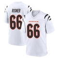 C.Bengals #66 Dalton Risner Player White Home Game CAdoa Stitched Jerseys