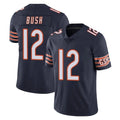 C.Bears #12 Devin Bush Player Navy Vapor Untouchable Limited Home Game CAdoa Stitched Jerseys