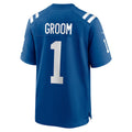 CAdoa IN.Colts #1 Groom Royal Game Jersey