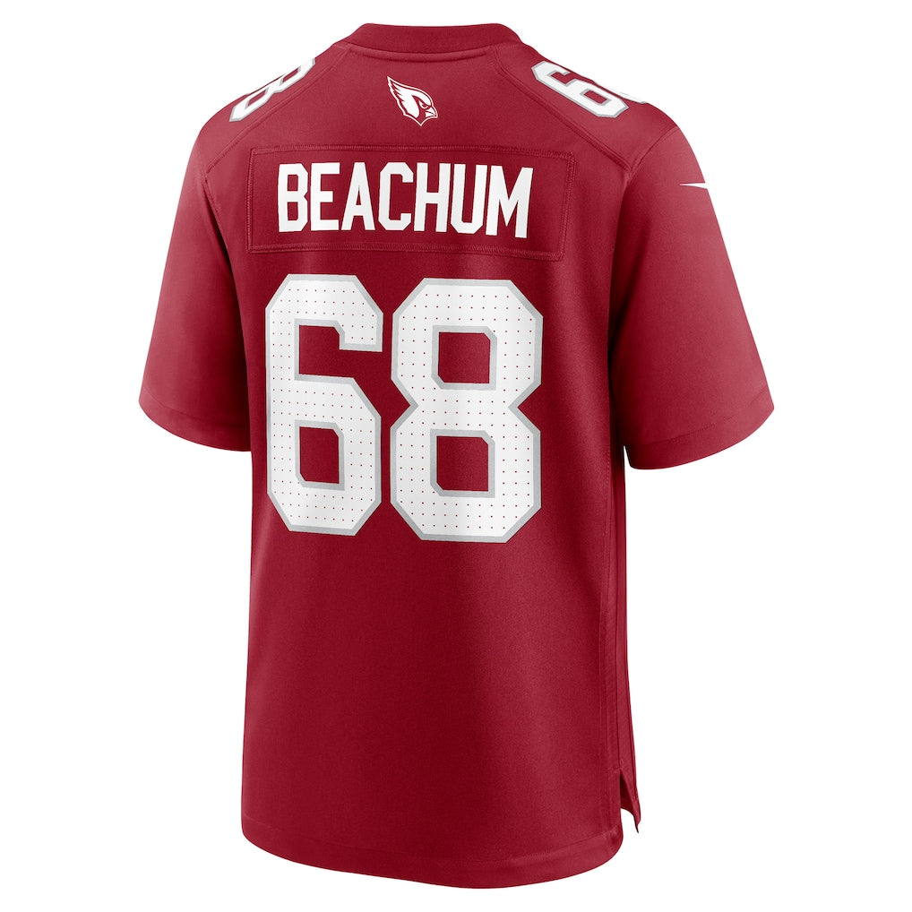 CAdoa A.Cardinals #68 Kelvin Beachum Cardinal Team Game Jersey