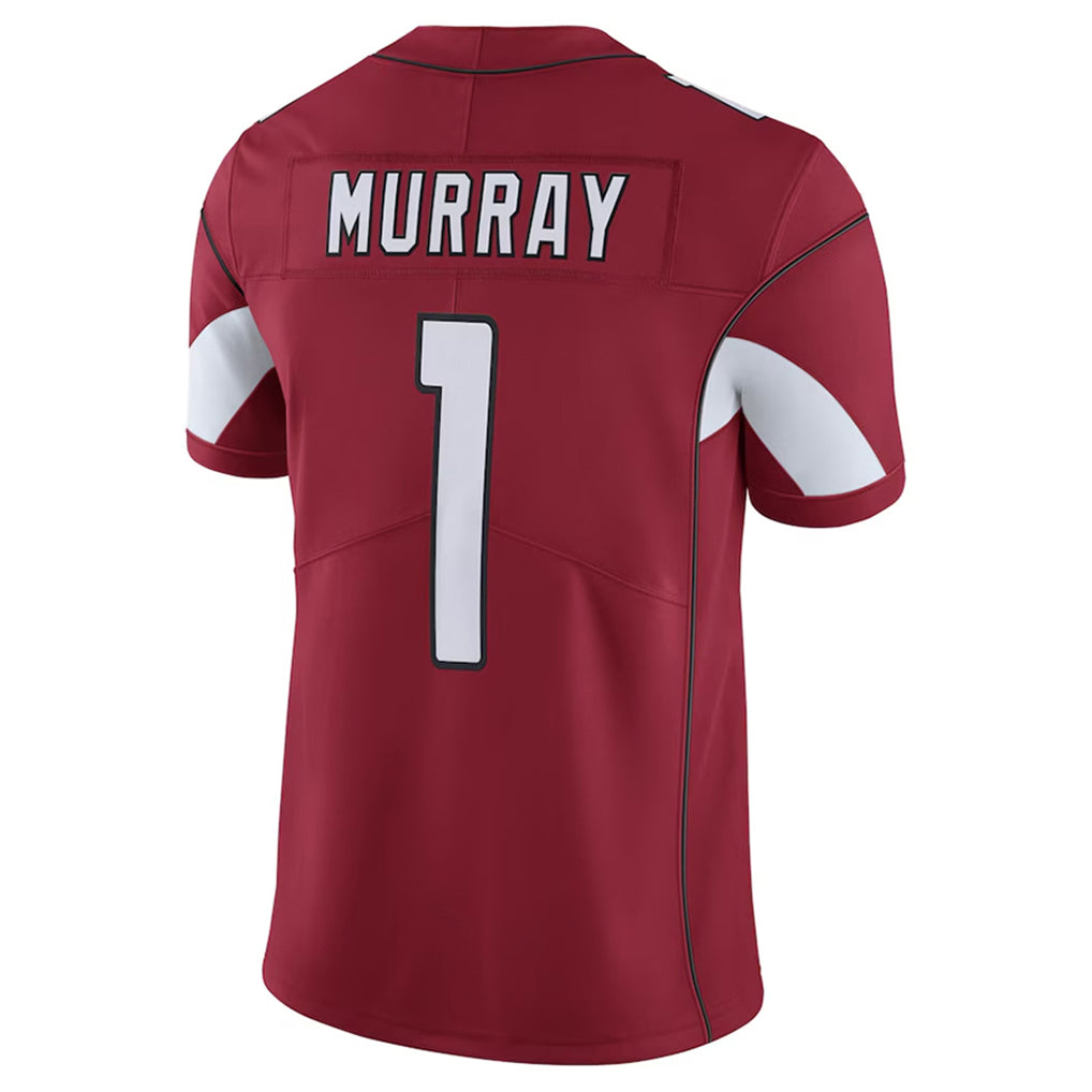 A.Cardinals #1 Kyler Murray Player Cardinal Vapor Limited Home Game  beagls Stitched Jerseys