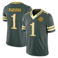 GB.Packers #1 Micah Parsons Player Green Limited 2026 Rivalries Collection Home Game CAdoa Stitched Jerseys