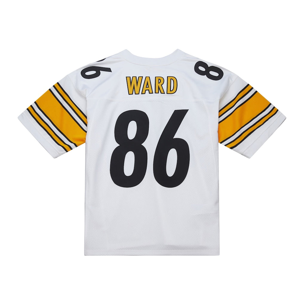 CAdoa P.Steelers #86 Hines Ward Mitchell & Ness White 2005 Authentic Throwback Retired Player Jersey